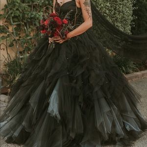 Black Ball Gown